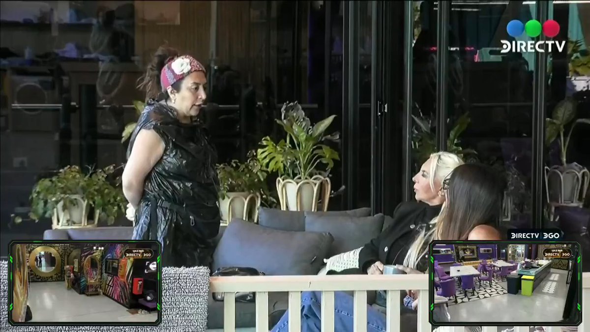La Pinco le dice a Luana que se está quedando ya sin puchos que ni se le ocurra robarle a ella, Sol o Cinzia. #GranHermano #GranHermanoAr