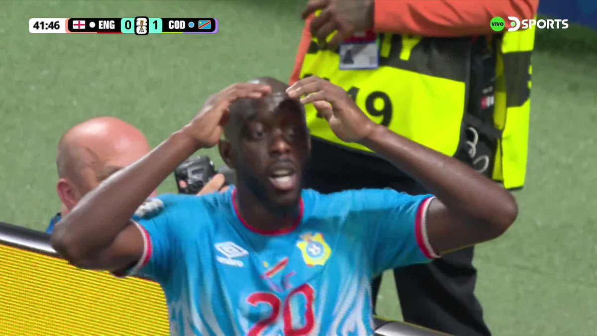 🤯🇨🇩 INCREÍBLE LO QUE ERRÓ RD CONGO. ERA EL 2-0 A INGLATERRA. ❌