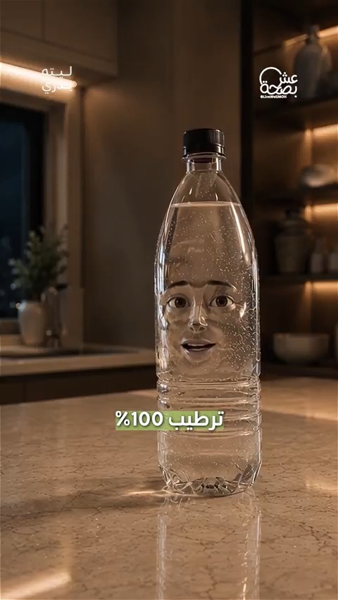 ليته يدري أن المياه الغازية خيار أفضل من المشروبات الغازية المحلّاة.