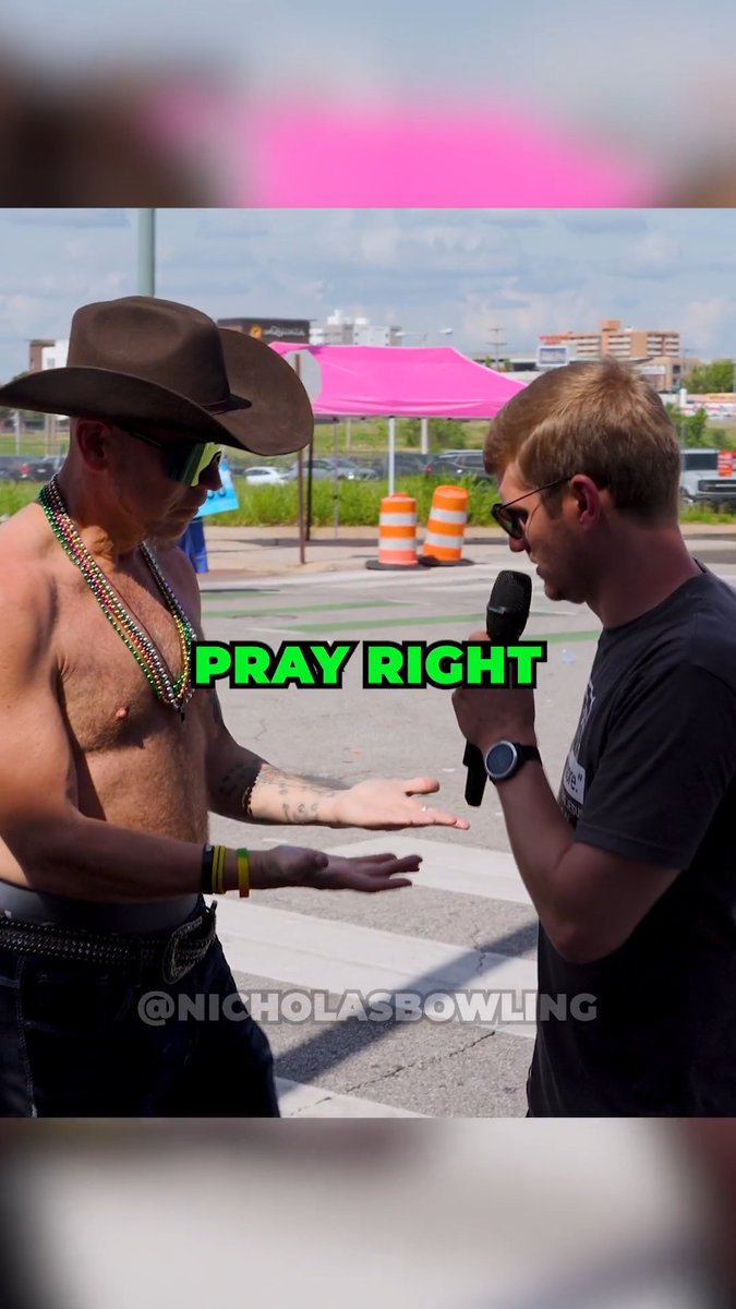 Preaching to 🏳️‍🌈 “Christians” at Wild Festival!