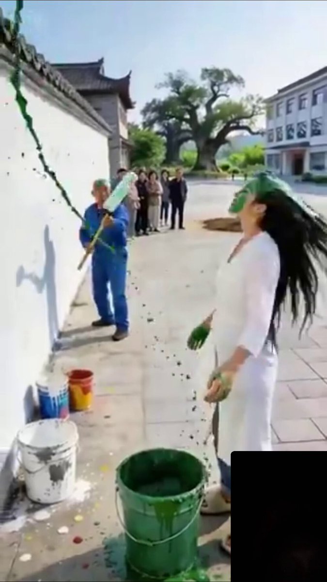 she nailed the painting