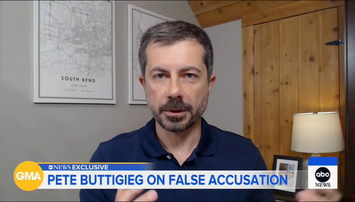 Pete Buttigieg speaks out after the swatting incident: "There was a police officer and a CPS worker at the door. They started talking about this allegation. They told me that I couldn't be around my children unsupervised until my children were interviewed. Our children are four years old. We have got to agree that you do not go after people's families. Whatever you think of somebody's politics, you leave somebody's children alone."