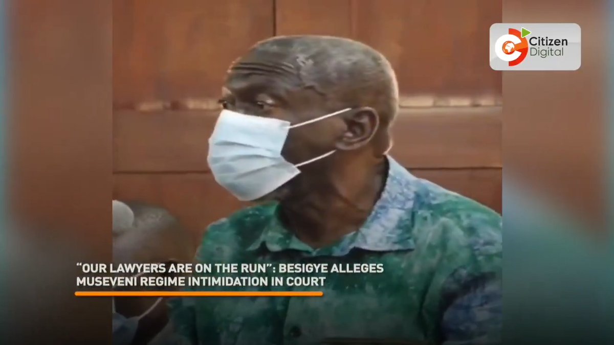“Our lawyers are on the run”: Besigye alleges Museveni regime intimidation in court