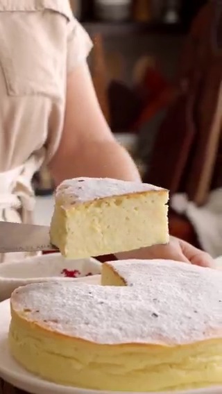 Cheesecake Japonés 🍰 La tarta de queso más suave y esponjosa 😍 Receta: