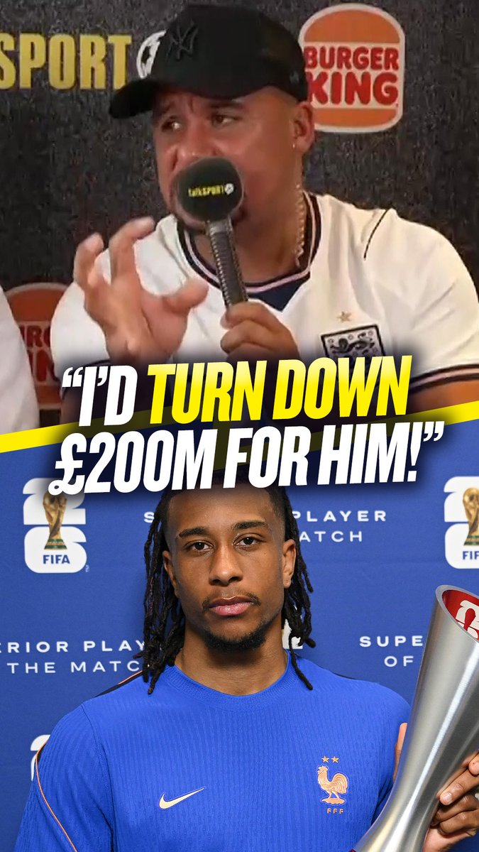 Gabby Agbonlahor says Michael Olise is that good he'd turn down a £200m bid! In partnership with @burgerkinguk Matchday sorted. Grab a Burger King Buddies Box. Featuring smaller, snackable icons. Order now on the BK app.