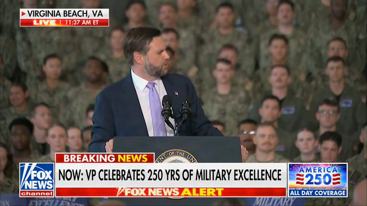 .Vice President JD Vance Vance praises Jen Kiggans for her service to our nation as a combat veteran and a dedicated public servant: "Jen Kiggans.. one of the great Congresswomen in the entire U.S. Congress. Somebody who comes to work every single day and fights for you."