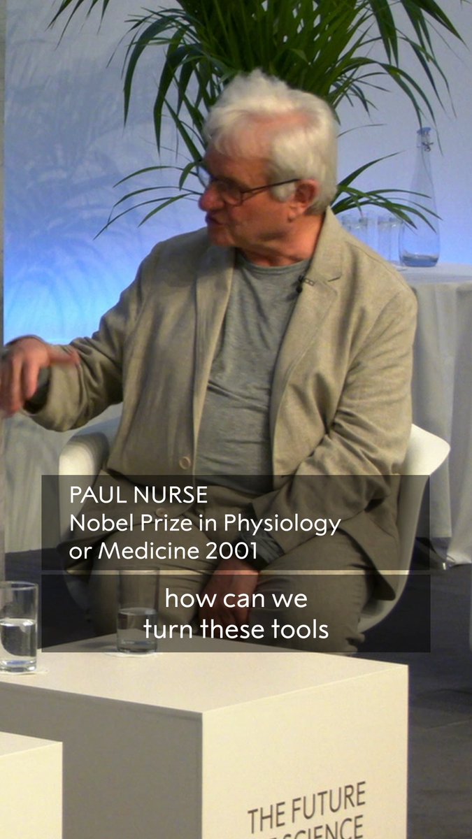 "That's what excites me: working with the machine to generate creative thought." Chemistry laureates Paul Nurse and Demis Hassabis and other experts met to discuss the future of science with AI. Watch the full event: