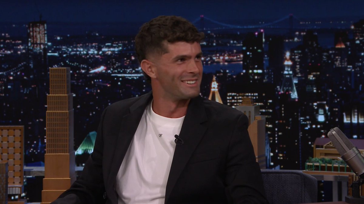 Christian Christian Pulisic shares the story behind his iconic tiger tattoo! #FallonFlashback
