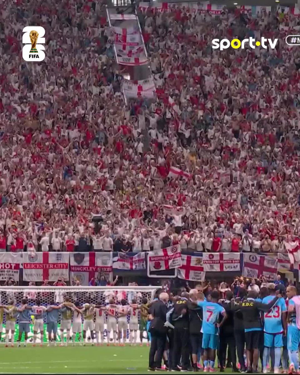 🎶 “I said, Maybe You're gonna be the one that saves me And after all You're my wonderwall” 🎶 #sporttvportugal #MUNDIALnaSPORTTV #MundialFIFA2026 #Inglaterra