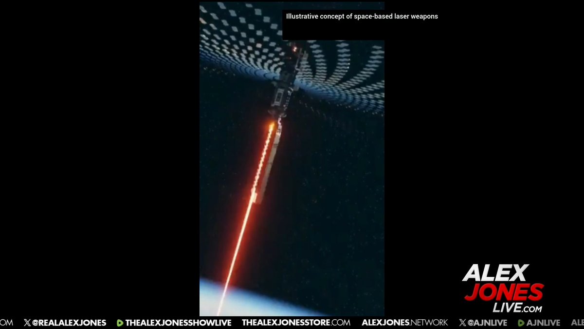 STAR WARS?! Israel Confirms Development Of Space-Based Lasers! "There Are Space-Based Lasers- China, Russia, &amp; The US Already Have Them!" 🔴WATCH ALEX JONES LIVE NOW: