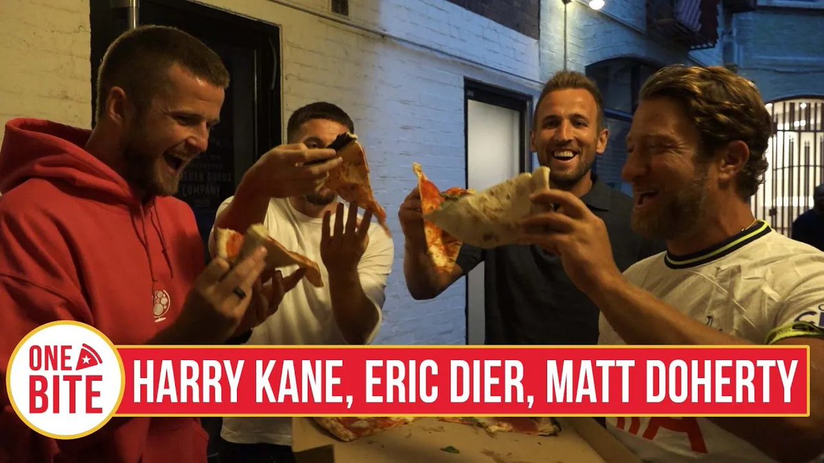 In honor of Sir Harry Kanes Game Winner Throwback Pizza Review