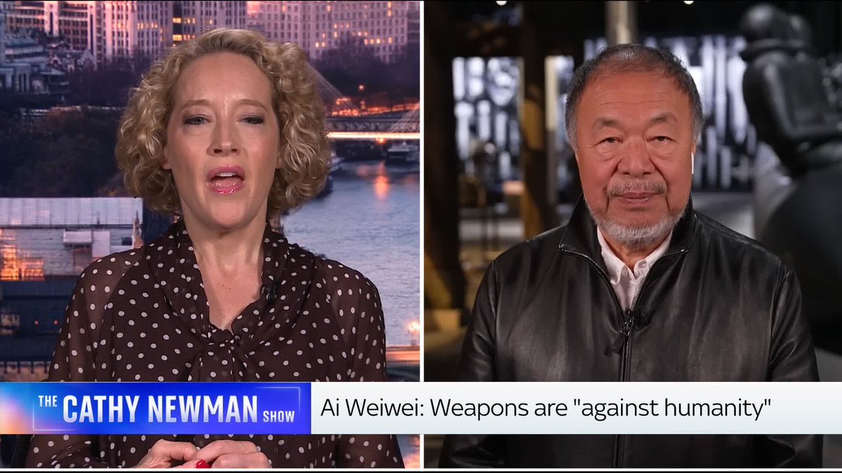 Artist and activist Ai Weiwei tells Cathy Newman that the UK government's social media ban for under 16s is "censorship" adding that young people shouldn't be "abandoned". 📺 Sky 501, Virgin 602, Freeview 233 and YouTube