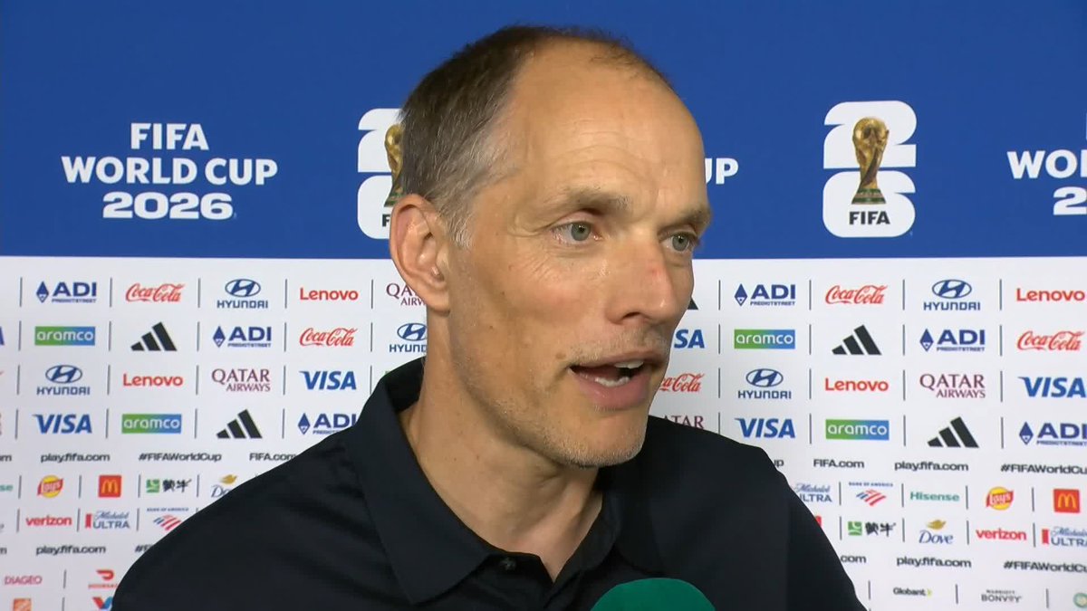 "Anthony Barry had a brilliant idea" Thomas Tuchel talks bouncing back against DR Congo, facing Mexico in the Azteca and why he put Declan Rice at right-back... 👀 🎙️ Gabriel Clarke