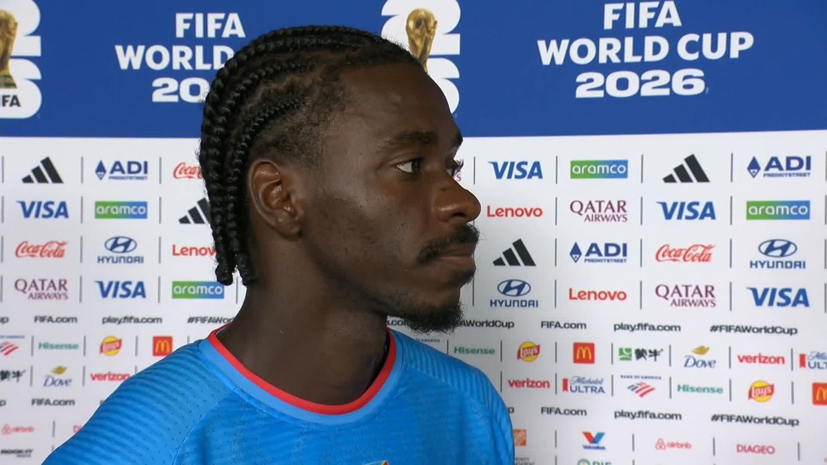 "The pathway is there for them..." Axel Tuanzebe reviews DR Congo's defeat to England and talks opening the path for young Congolese footballers to follow... 🇨🇩 🎙️ Gabriel Clarke