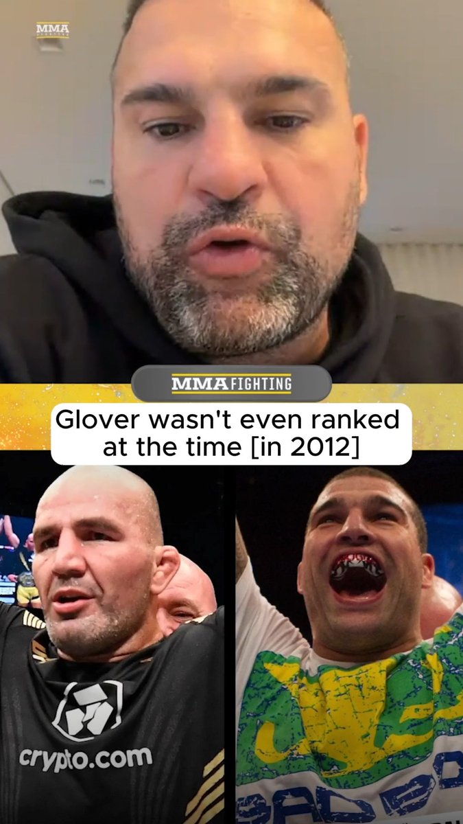 Shogun Rua clears up the rumors he told Dana White he'd rather be cut than fight Glover Teixeira in 2012: "Glover wasn’t even ranked at the time, and I was in the top 5 in the UFC. … My team felt it was better not to accept the fight at that moment." (🎥 Guilherme Cruz)