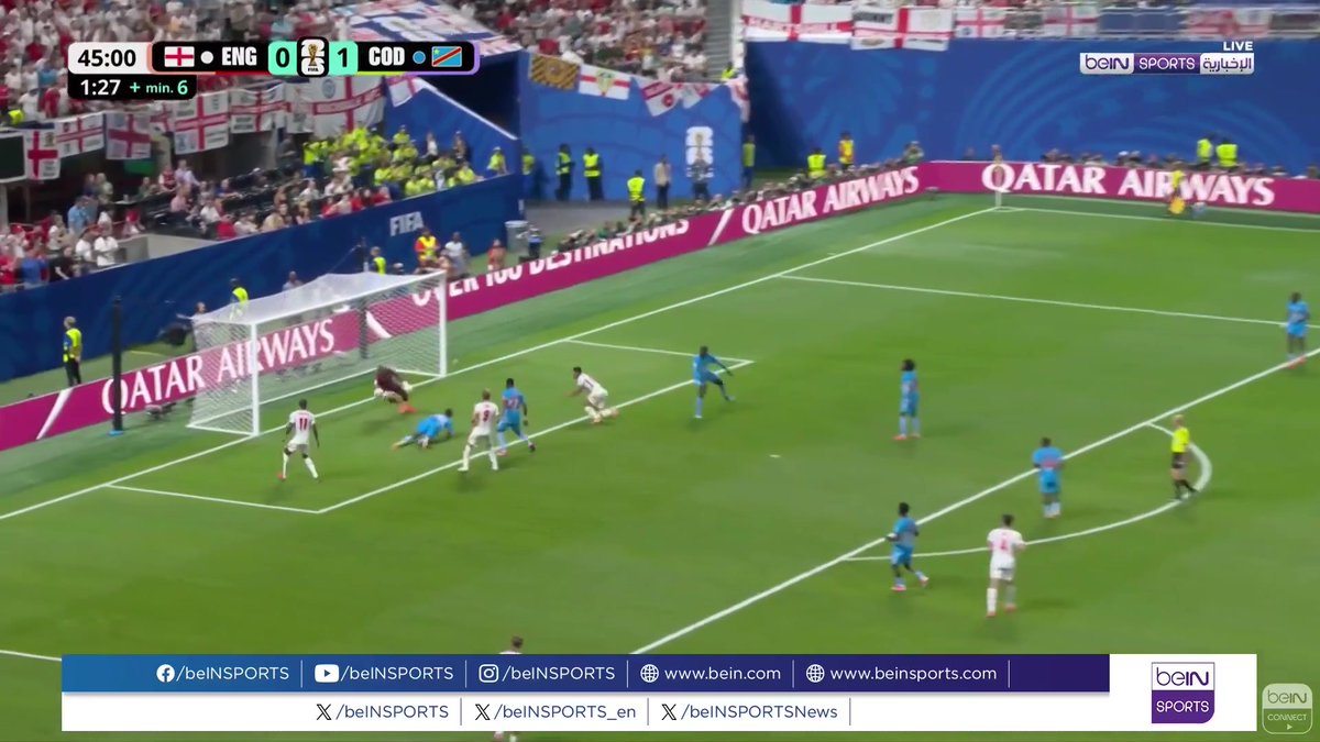 🟣🎥 #تقرير_خاص | المنتخب الانجليزي 🏴 ينجح في التأهل إلى دور الـ 16 من كأس العالم 2026 FIFA بعد أن قلب تأخره إلى انتصار 2 - 1 على الكونغو الديمقراطية 🇨🇩 🎙️تقرير | شادي صميدة Chadi Smida