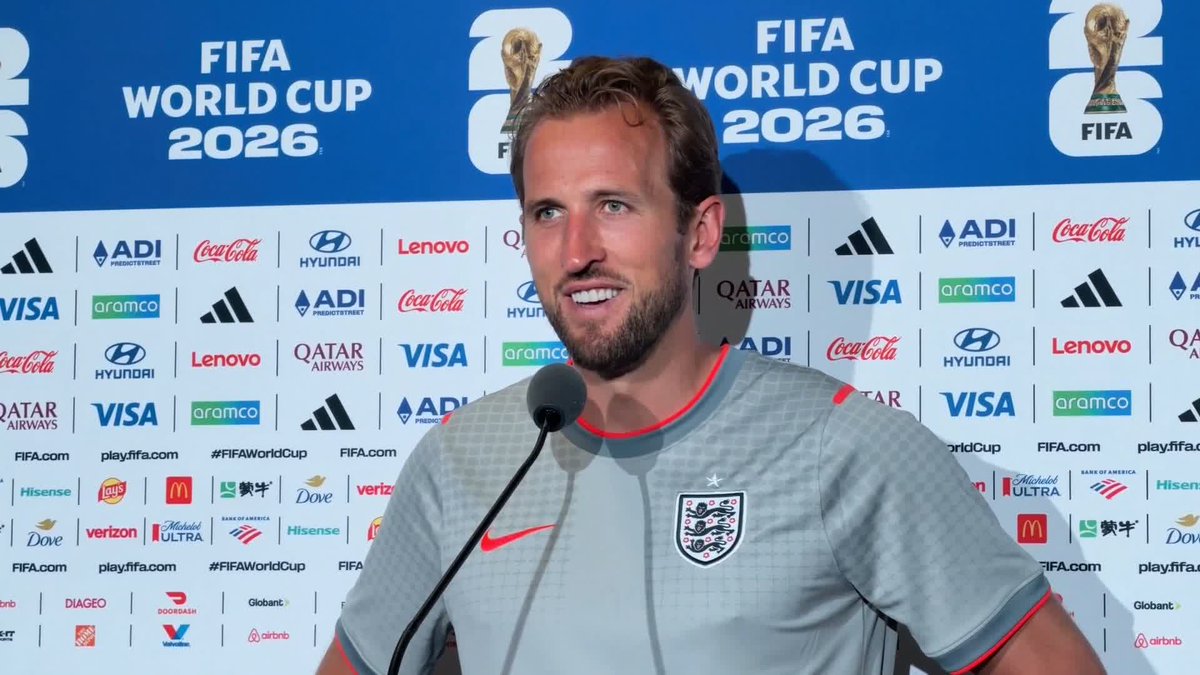 "I remember being a kid and dreaming of being here one day" ❤️ Harry Kane with a message for the England fans.