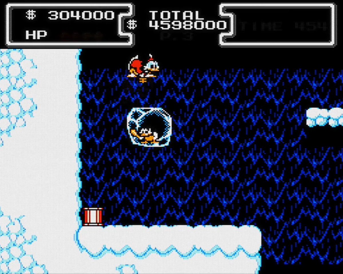 DuckTales is a fantastic game. While it doesn't ever get exceedingly difficult, there are plenty of places you can easily drain your few lives and end up back at that rocking title screen. This is especially true before learning there are the two hidden health upgrades to find.