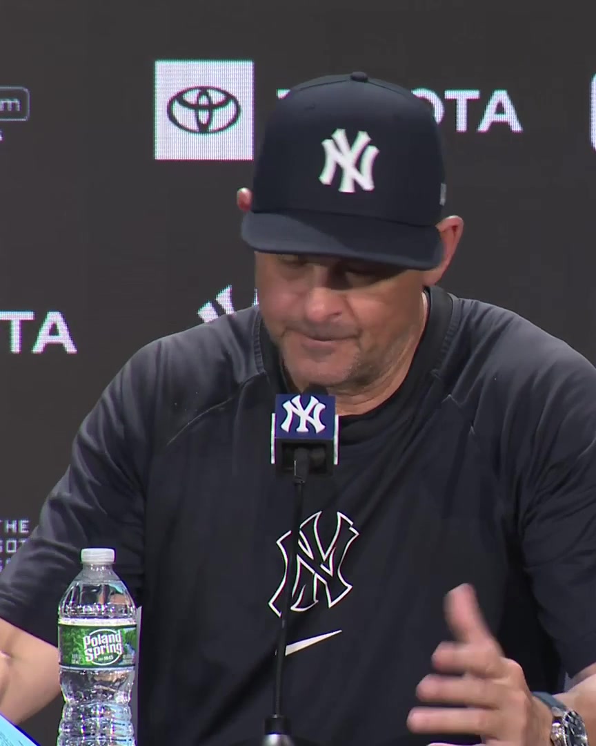 "Tough one...we gotta get over it and start playing better baseball" - Aaron Boone