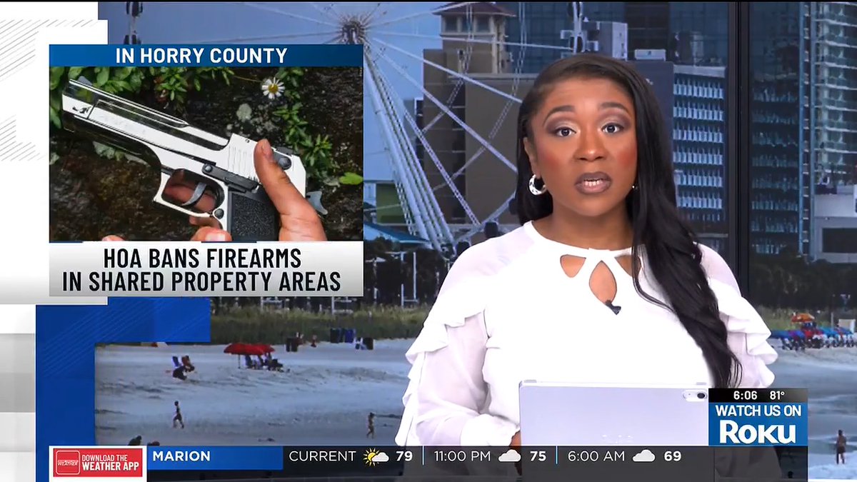 Horry County, SC (Myrtle Beach) HOA attempts to ban firearms in "shared spaces" 🤨 The local news reached out to the HOA and "have not heard back" 😂 Something tells me they won't be responding until they're mandated to show up in court. Carry your guns accordingly.... 🇺🇸 #CityLife #SC #SouthCarolina #2nd #CivilRights #karen #horrycounty #MyrtleBeach #beach #HOA
