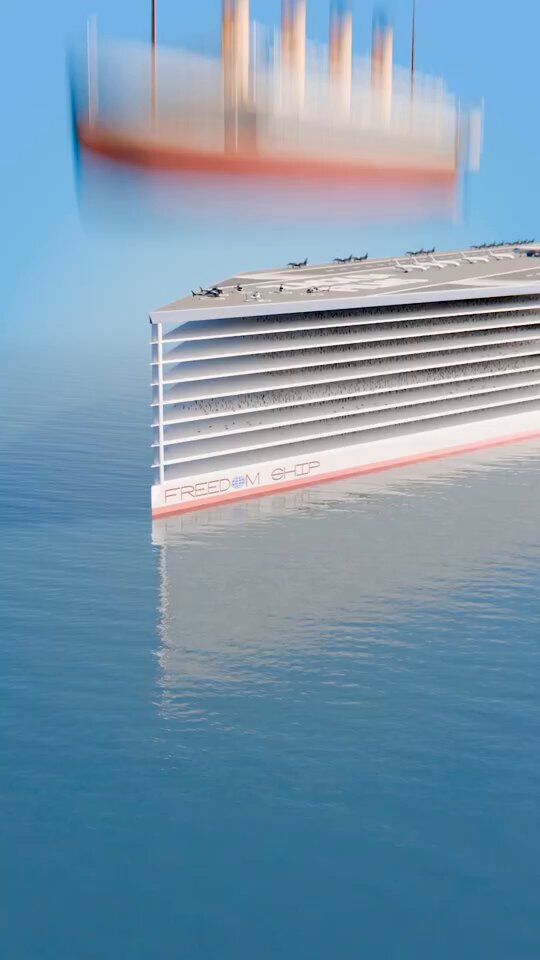 How Big Was The Freedom Ship? 😮