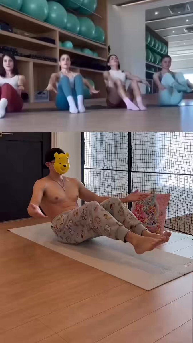 【神トレ】この腹筋トレ、ノリノリな音楽と一緒に楽しくやってみ。とにかくお腹まわりが引き締まって、ウエストが細くなるから、オシャレな服を楽しめるよ。