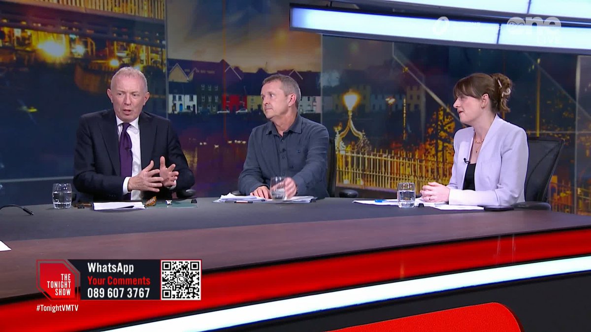 "You can't sit back and say I'd love to be spending all that money on houses and schools" - we need to spend on "defence capabilities" - Timmy Dooley TD Timmy Dooley #TonightVMTV