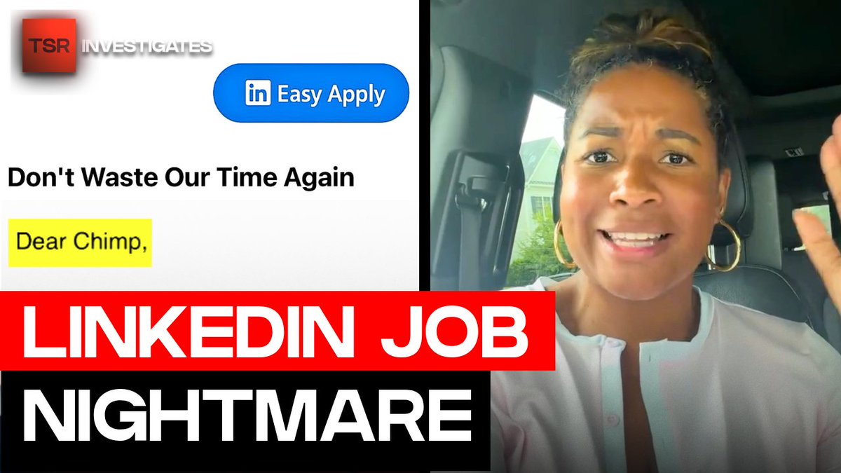 “I don’t think that I have ever experienced that blatant racism in my life.” A Black mom says a LinkedIn job opportunity turned into a nightmare after receiving a shocking email from someone claiming to be HR. #TSRInvestigates // WATCH:
