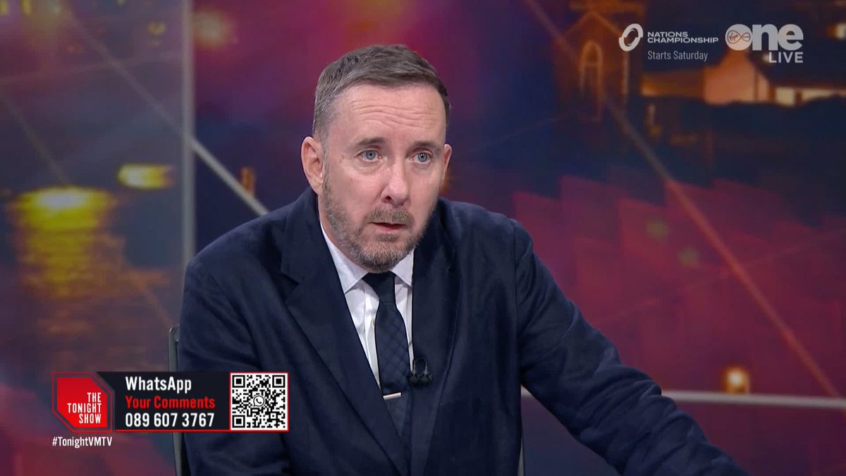 "You can't remain peaceful if there is an aggressor on your doorstep" - Aisling Maloney, Political Reporter, Irish Independent #TonightVMtv