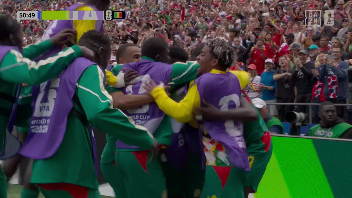 Si el control es notable... la definición es EXCELENTE ✨ ISMAILA SARR, HAZ LO QUE QUIERAS 🙌🏻🇸🇳 #DAZNMundial #FIFAWorldCup