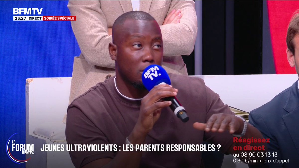 "C'est à partir de ce moment que mon changement a commencé, quand je me suis occupé de ma santé mentale", témoigne Adama, fondateur de l'association SADA #ForumBFMTV