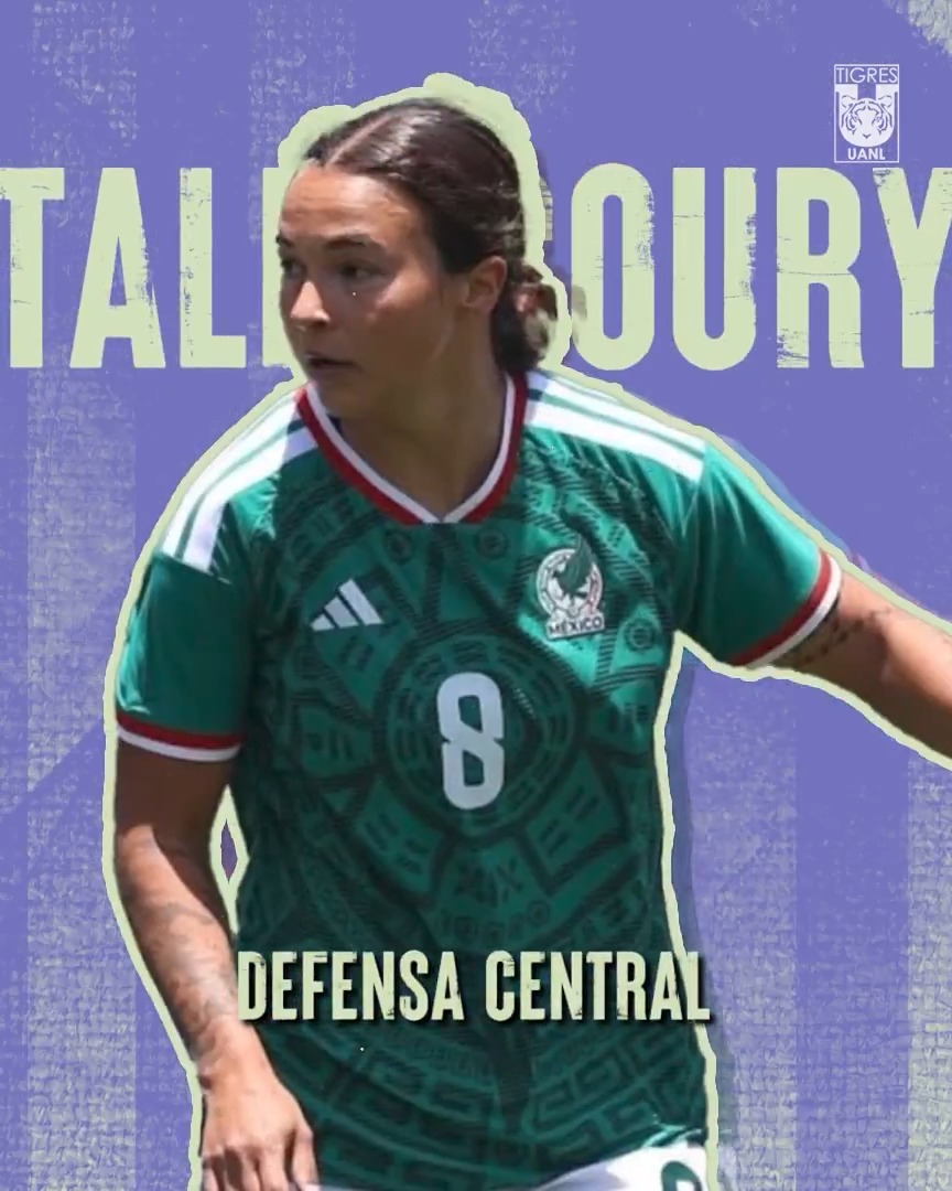 🆕🐯🇲🇽 ¡Juventud, talento y proyección internacional para reforzar la defensa auriazul! Con experiencia en el futbol estadounidense y recorrido con selecciones mexicanas juveniles, 'Talia' Coury se convierte en una Amazona. ✨ ¡Bienvenida al Perfil Tigre, 'Talia' Coury!