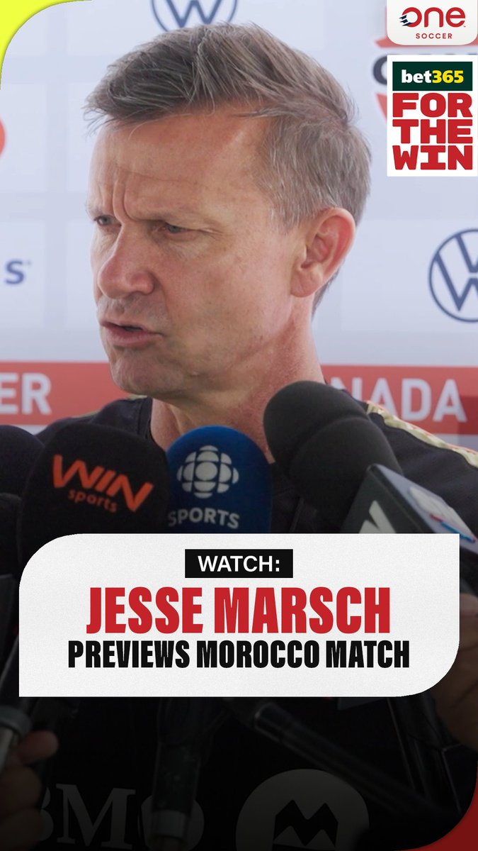 Jesse Marsch, Nathan Saliba prévisualisent CanMNT 🇨🇦 vs. Maroc 🎙 « Nous avons dépassé tous nos adversaires à la course – et sachant que le Maroc a joué 120 minutes ? Nous pouvons être plus frais et en meilleure forme. » « C'est une bonne équipe de possession, donc il s'agit simplement d'être prêt et intelligent »