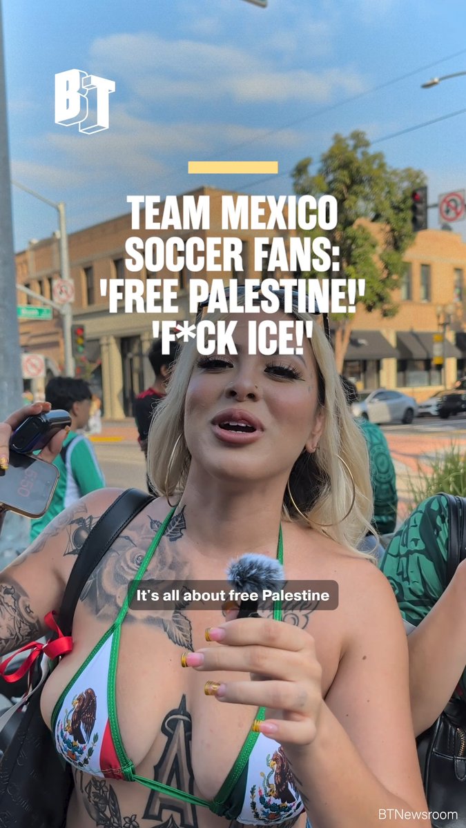 🇲🇽What do team Mexico fans think of ICE? Of Israel? Of the US treatment of Iran during the World Cup? BT caught up with some in downtown Santa Ana to find out.