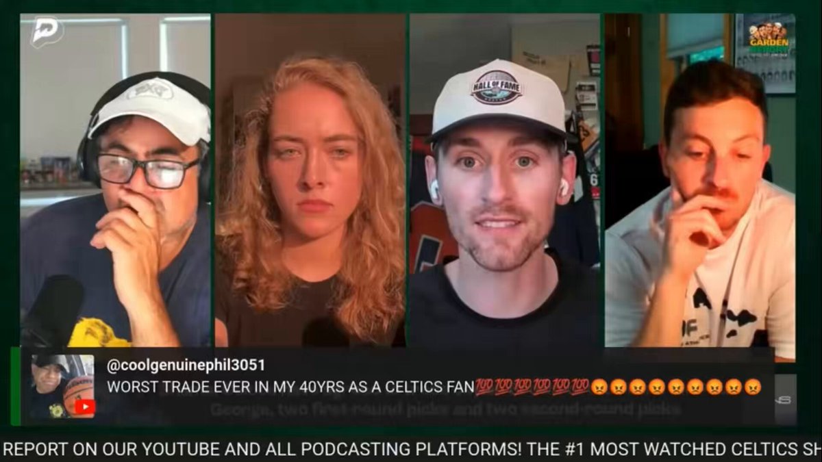 .Bobby Manning has nothing good to say about what #Celtics got in Jaylen Brown trade: “This is catastrophic. It potentially ends your window with Tatum…I don't have anything good to say about this.”