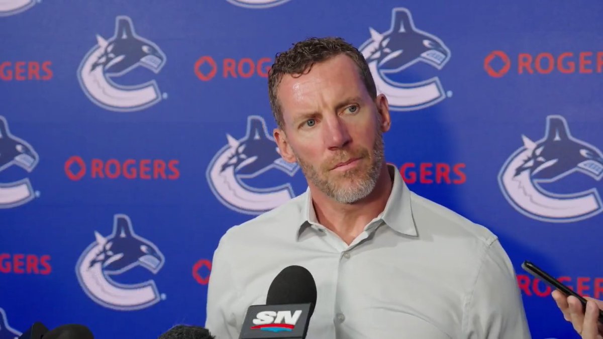 "The people that we've added in various ways are player profiles that I was looking at but also the people and the character that I've made a priority... People that want to be here in Vancouver." 🗣️ GM Ryan Johnson speaks on today's transactions after day one of free agency.