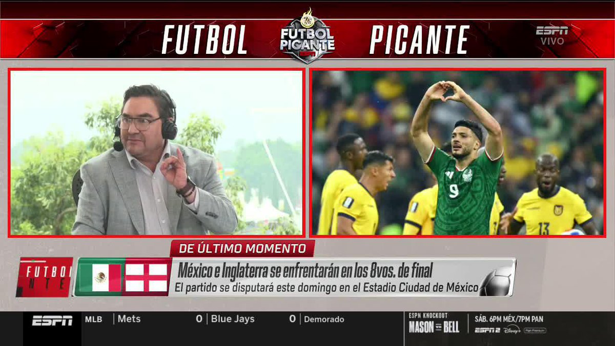 🗣️ "MÉXICO VA A GANAR EL PARTIDO" "ACABAMOS DE VER EL MEJOR PRIMER TIEMPO EN LA HISTORIA DE LA SELECCIÓN" Jorge Pietrasanta está seguro de que México es favorito sobre Inglaterra