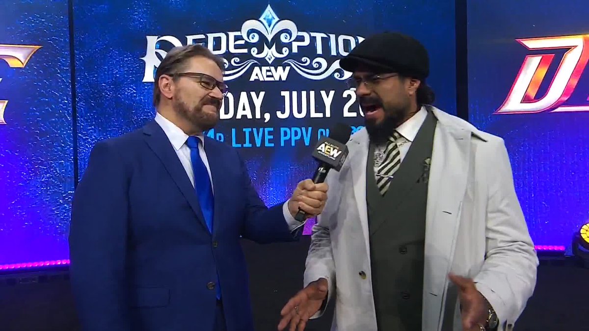 "I am DONE with The Invisible Hand Family!" Unfortunately for Andrade “El Idolo” The Real Latino Man!, The Don Callis Family isn't done with him! Watch #AEWDynamite LIVE on TBS & HBO Max