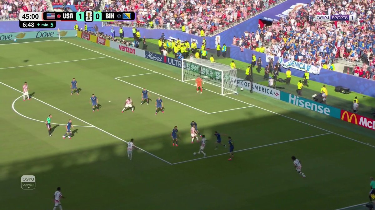 🥅 فرصة خطيرة لمنتخب الولايات المتحدة.. كرة بالوغون تصطدم بالعارضة #كأس_العالم2026 | #مونديال2026 | #كأس_العالم #beINWC26 | #FIFAWorldCup2026 | #FIFAWorldCup