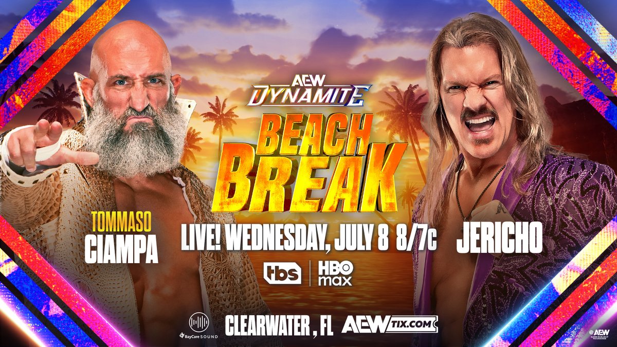 Things just got even more personal! Chris Jericho blindsides Tommaso Ciampa as chaos breaks out backstage! Watch #AEWDynamite LIVE on TBS + HBO Max