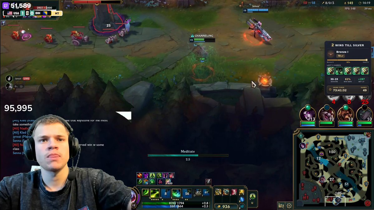 Jynxzi celebrates hitting Silver competitive rank on League of Legends for the first time in his life after 4 days of non stop playing with Dantes 🔥