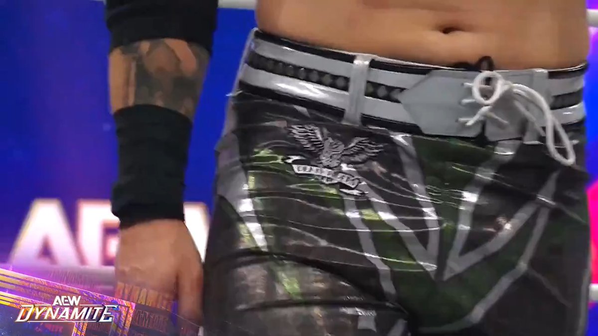 With the patch adorning Will Ospreay • ウィル・オスプレイ's gear and their win tonight, it's official. The Billy Goat has joined the Death Riders! Watch #AEWDynamite LIVE on TBS & HBO Max
