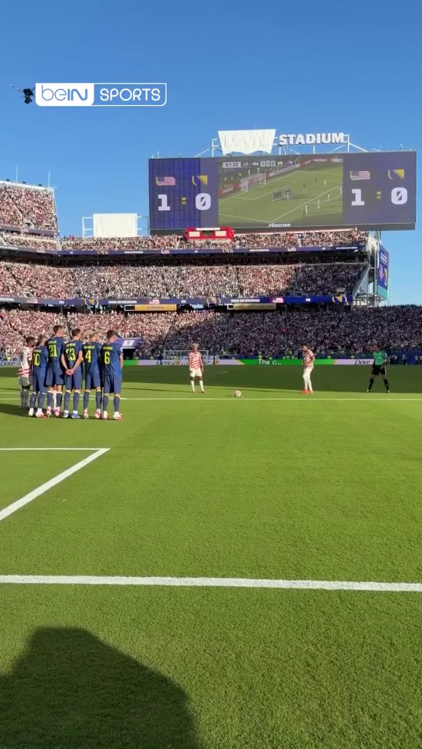 🚀⚽️ لقطة مثالية لهدف مالك تيلمان الصاروخي… لقطة مثالية واحتفال قريب من أرض الملعب #كأس_العالم2026 | #مونديال2026 | #كأس_العالم #beINWC26 | #FIFAWorldCup2026 | #FIFAWorldCup