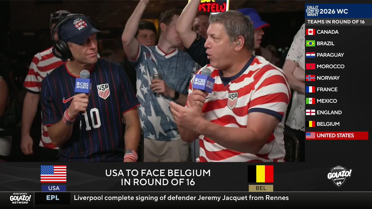 “We've grown. We've gotten experience. From what we've seen from Belgium in this particular tournament…we've got them.” 💪🇺🇸 Jimmy Conrad and Charlie Davies discuss whether this World Cup should still be considered a success if the USMNT lose to Belgium 👀