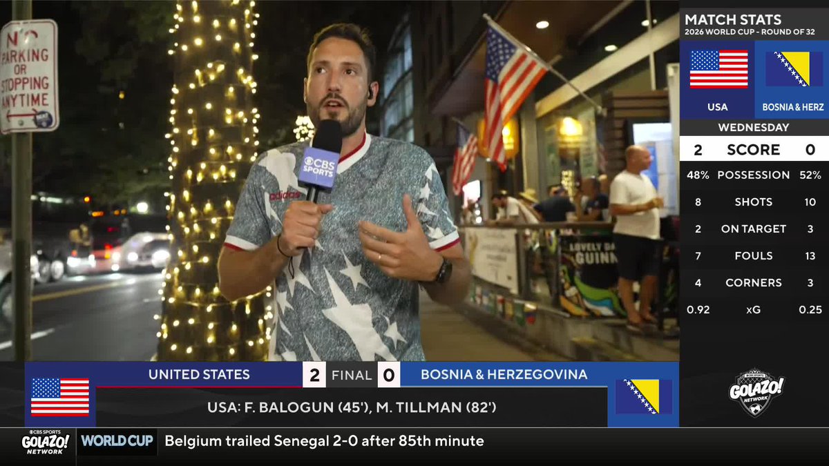 "On our turf, we get done dirty.' Nico Cantor can't believe the officiating in the USMNT match 🤔