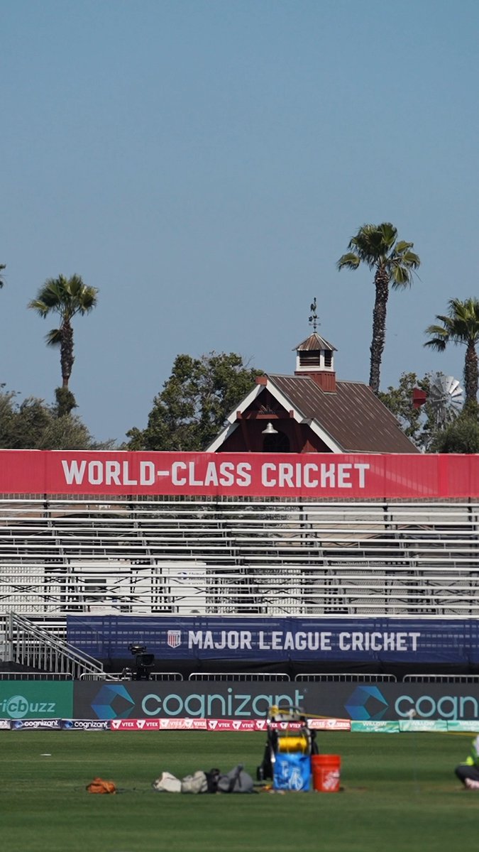 Knight Riders Cricket Ground, Los Angeles 🤩🤩
