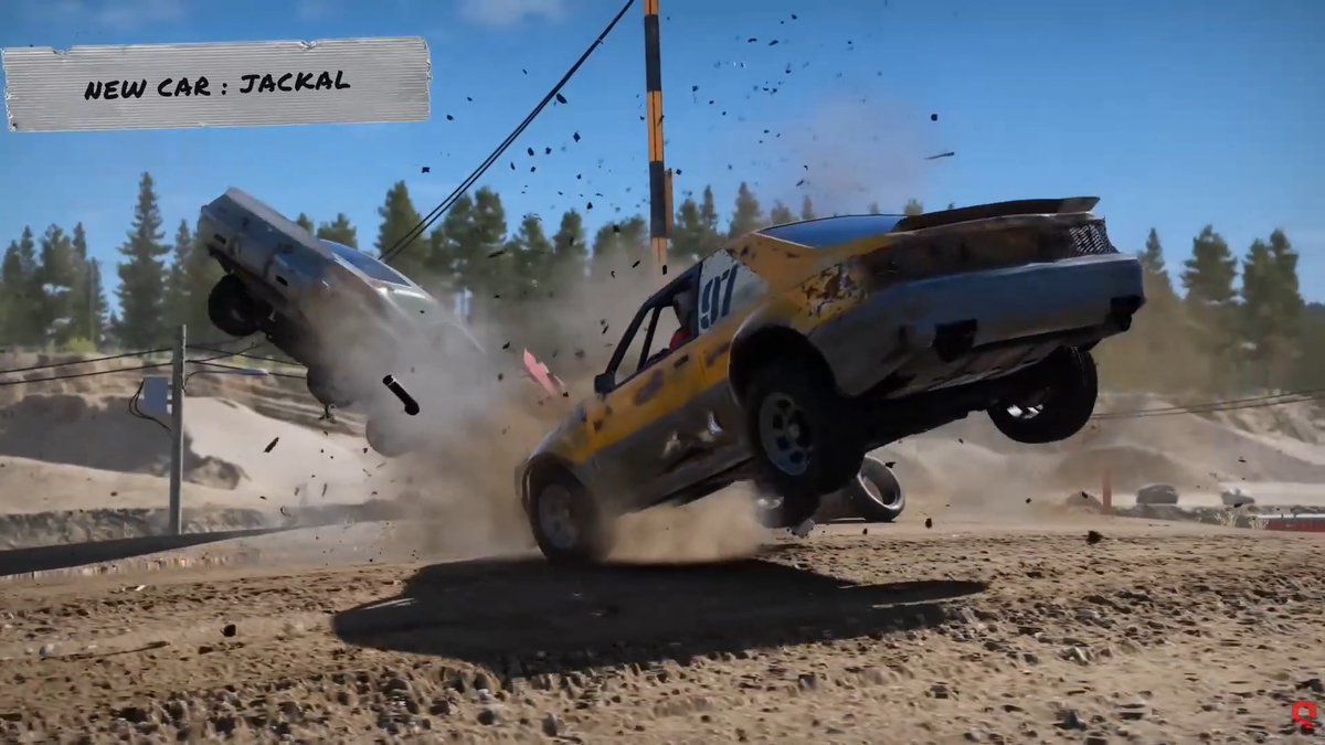 【ニュース】“破壊上等”物理演算レース『Wreckfest 2』に大型アプデ到来、ハラハラ「逆走コース」が大増量。“やりこみ要素”も拡充で、ぶつけて壊してクラッシュ三昧
