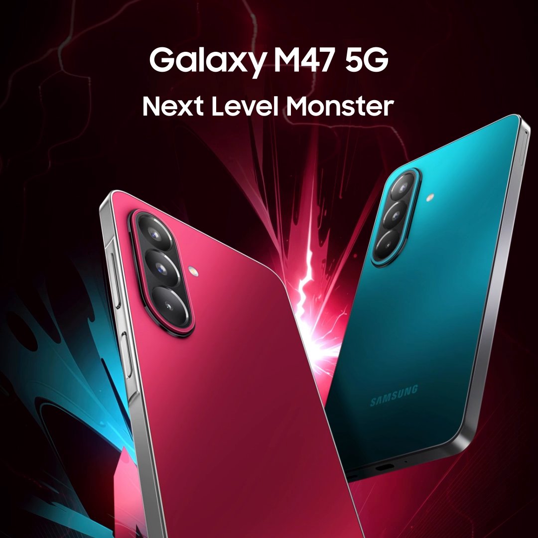 Tricky terrain or unexpected weather? Take on both with confidence. The brand-new #GalaxyM47 5G is geared up for next level adventures with Corning Gorilla Glass Victus+ protection against bumps and falls, along with water and dust resistance for every weather condition. #NextLevelMonster #LoveForMonster #Samsung