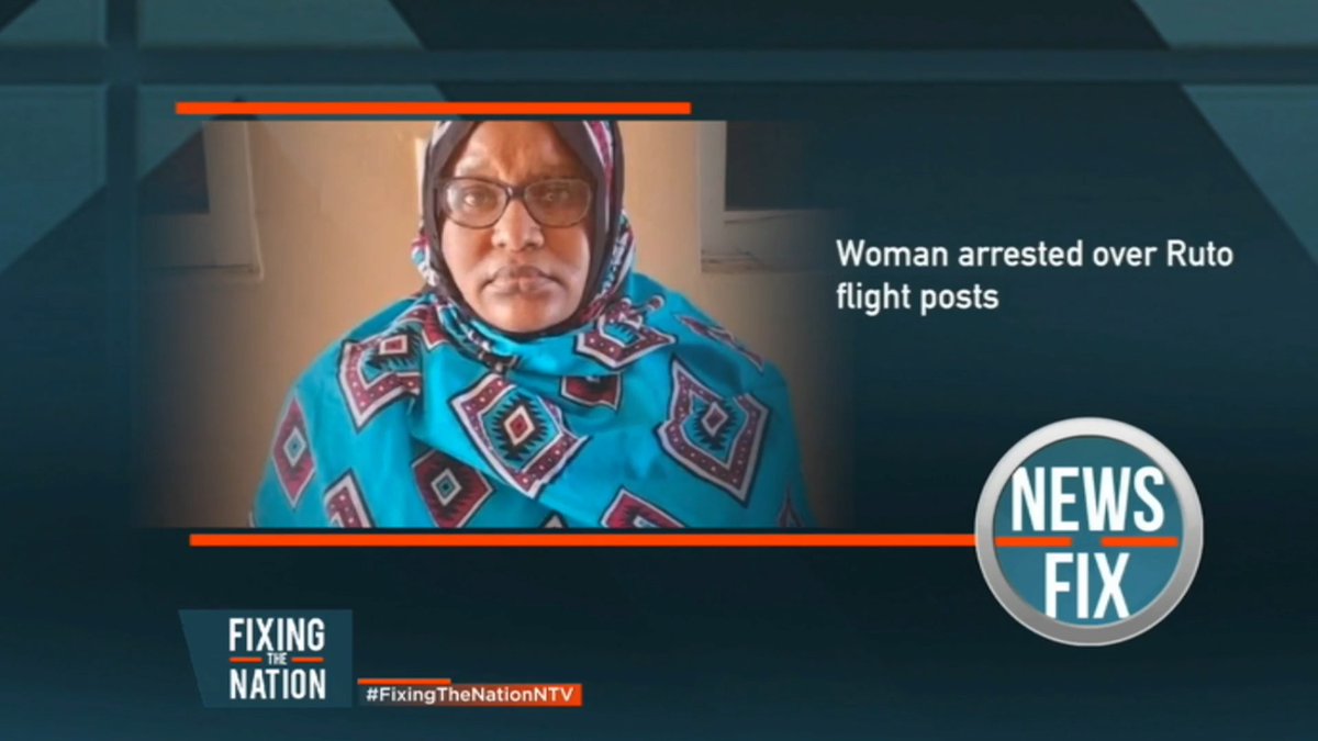 Woman arrested over Ruto flight posts. Detectives have arrested a woman accused of operating an X account that allegedly published information tracking President William Ruto's flight movements. #FixingTheNationNTV @nationfmke @ericlatiff @mariambishar Fellaris Wambui