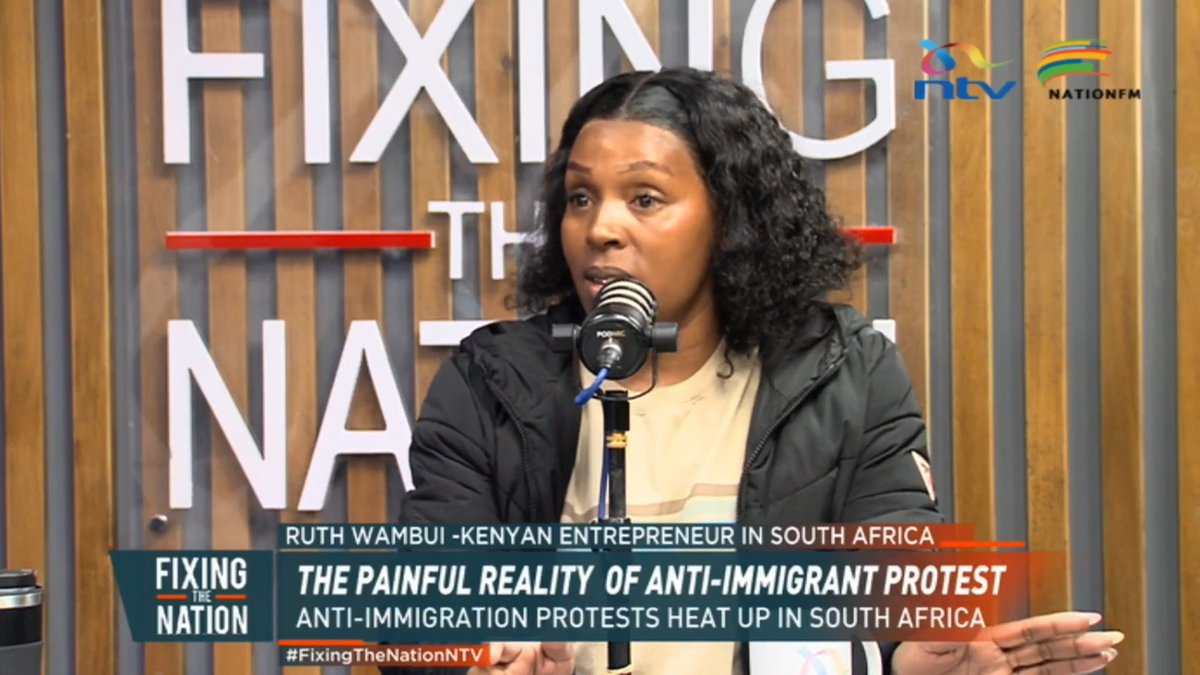After nearly 13 years in South Africa, Ruth Wambui is among the Kenyans who have returned home this week following recent anti-migrant protests. The mother of two opens up about building a life abroad, the persecution African foreigners face, and her emotional decision to return. #FixingTheNationNTV Nation FM Eric Latiff Nomadic Panda 🐼 Fellaris Wambui